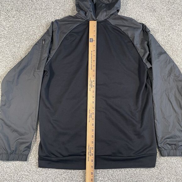 Nike Dri-FIT Men's Utility Full-Zip Training Hoodie Jacket Black Size Medium - Picture 11 of 12